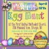 Egg Hunt invitation with clip art by DJ Inkers