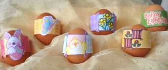 custom egg wrappers with DJ Inkers April Dazzle clip art