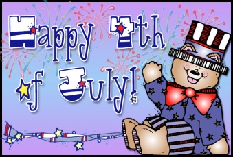 Happy 4th of July clip art by DJ Inkers