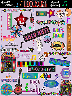 Rock-On Clip Art Download