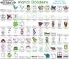 March Doodlers - Spring Clip Art Download