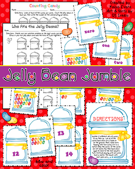 Jelly Bean Jumble Counting Activity Download