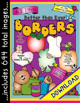 Borders Collection - Clip Art Borders, Banners & Frames