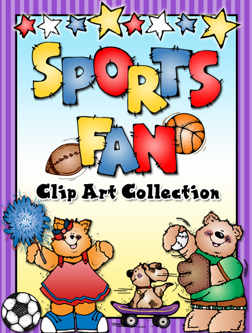 sports fan clip art