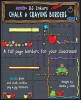 Chalk & Crayon Kids Clip Art Collection - 14 Download Bundle