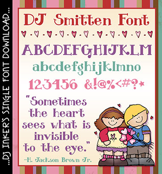 DJ Smitten Font Download