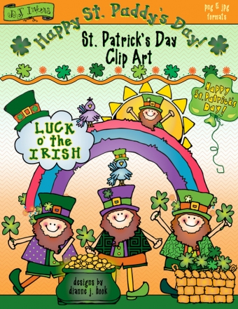 Celebrate the luck o' the Irish with our charming St. Patrick's Day clip art!