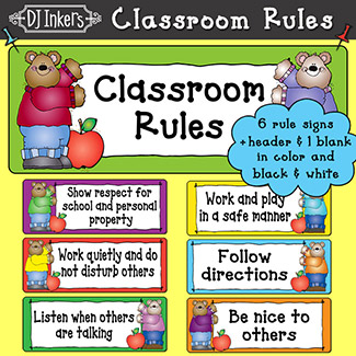 Classroom Rules Printable Download