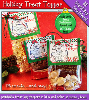 Holiday clip art & printable downloads for only $1!