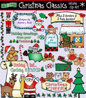 Christmas Classics Clip Art Download