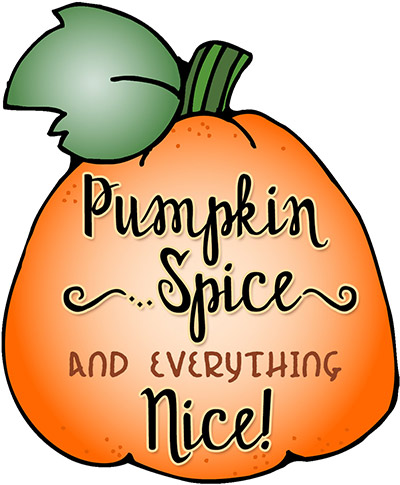 Pumpkin Spice Clip Art FREEBIE by DJ Inkers