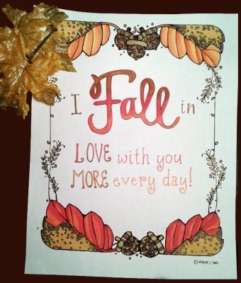 Fall in love with clip art by DJ Inkers