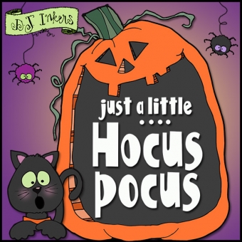 Just a little hocus pocus! Halloween clip art by DJ Inkers