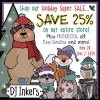 DJ Inkers Holiday Button