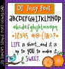 Make your lettering stand-out with this fun font by DJ Inkers