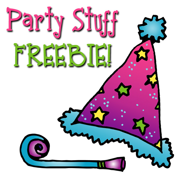 Party Stuff -2 Part Clip Art FREEBIE