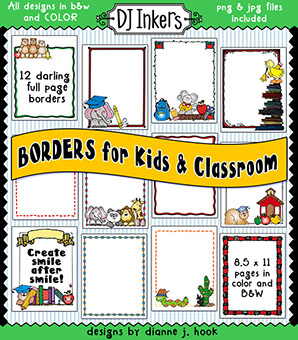 kids page borders