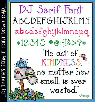 dj fonts collection download