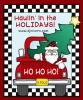 Haulin' in the Holidays with clip art by DJ Inkers