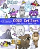 Cold Critters polar animal clip art for kids by DJ Inkers