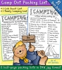 Cub Scout Camp Packing List Printable by DJ Inkers