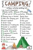 Camping Essentials Packing List Printable Download