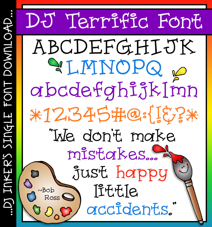 DJ Terrific Font Download