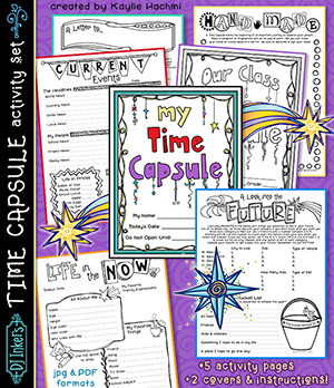 Time Capsule Activity Kit and Printables