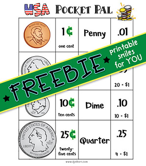 Pocket Pal - US Currency Calculator Printable Freebie